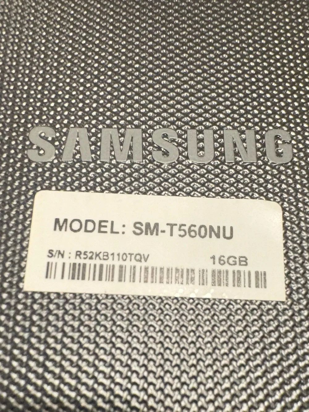 Samsung Tablet 9.6”